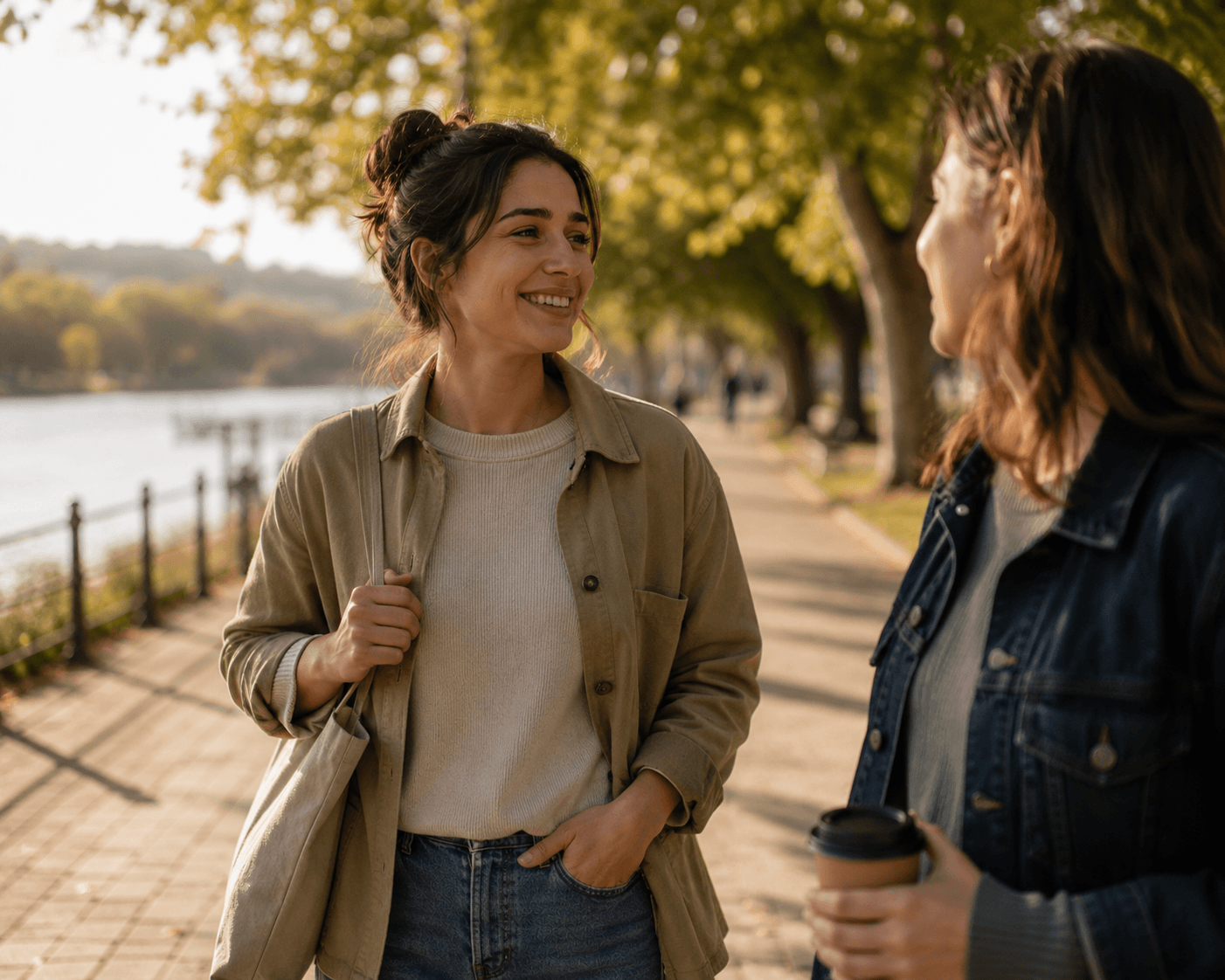 A person reconnecting with life after anxiety counselling