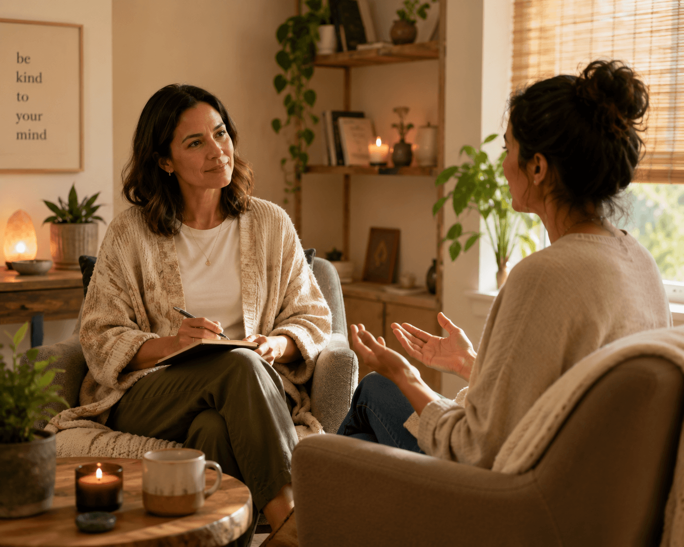 Christina Feyes intuitive counselling session