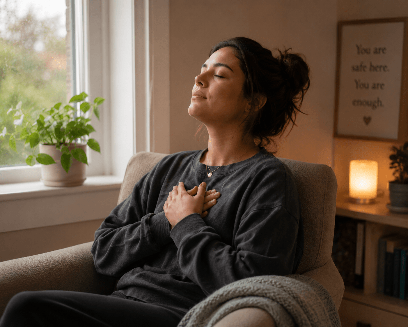 A gentle shift after trauma counselling