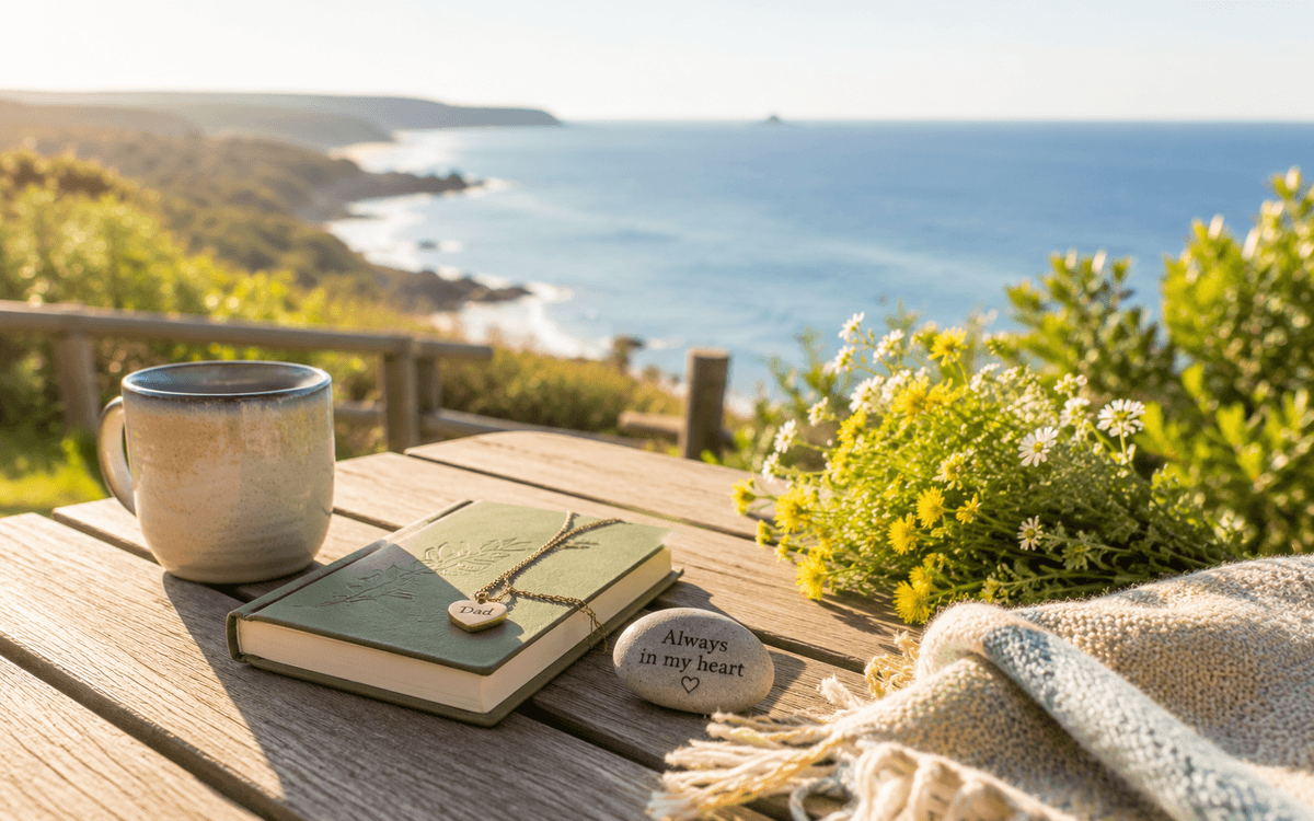 An open outdoor view, room to breathe while grieving a parent